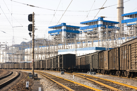 Station plant sideの写真素材