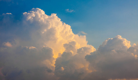 Cumulus Sunsetの写真素材