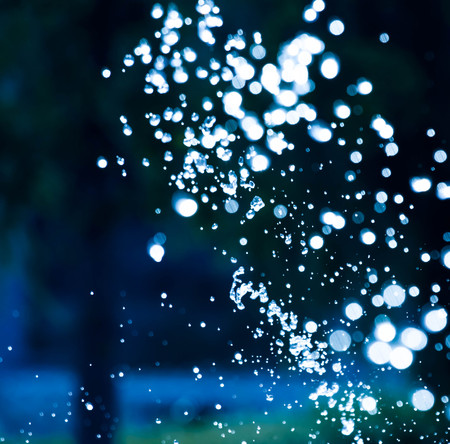 Splashes of water