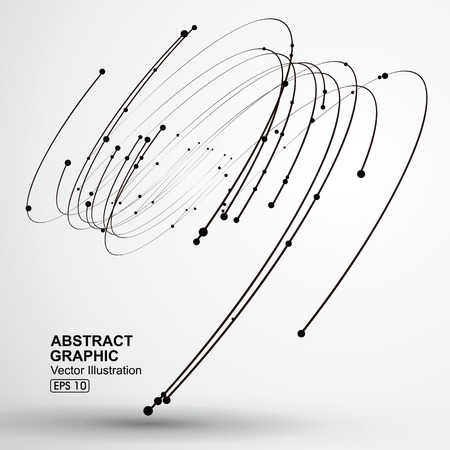 Vector Tornado,Abstract graphics.のイラスト素材