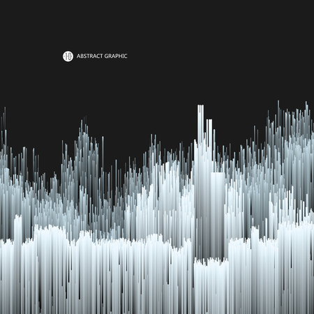 Abstract background consisting of lines.のイラスト素材