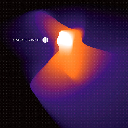 Abstract light, vector graphic design.のイラスト素材