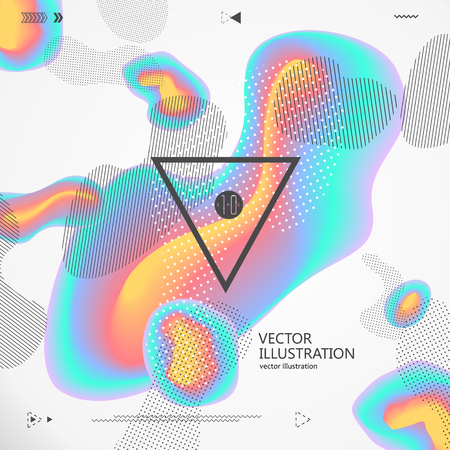Abstract graphic designのイラスト素材