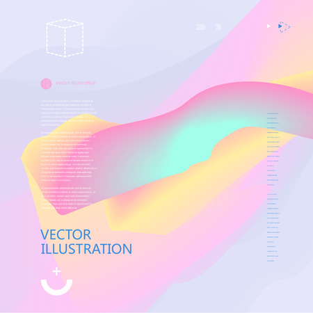 Abstract light graphic design.のイラスト素材