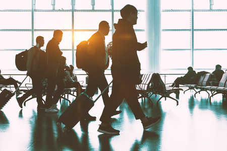 The passengers in the airport, the business background.のeditorial素材