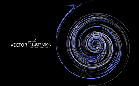 Oily abstract graphicのイラスト素材