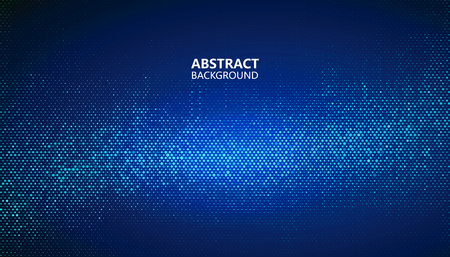 The abstract halftone background consists of different dots.のイラスト素材