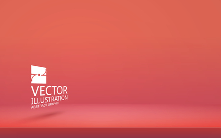 Abstract background of coral red.のイラスト素材