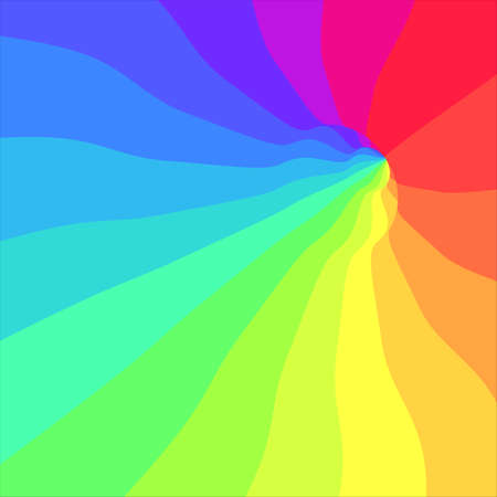 Colored wavy abstract graphics, vector backgroundのイラスト素材