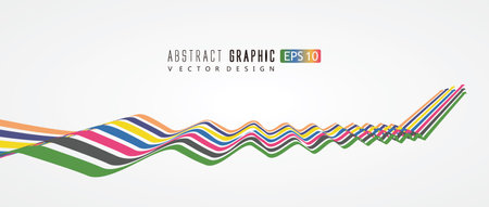 Staircase graphic design symbolizing development and progress.のイラスト素材