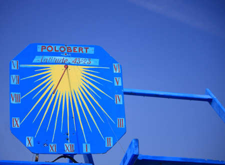 Sun dialの写真素材