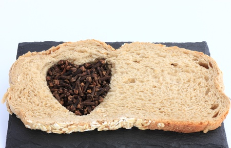 Bread with clove