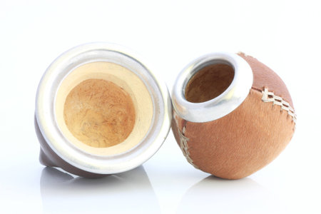 Leather mate potsの写真素材