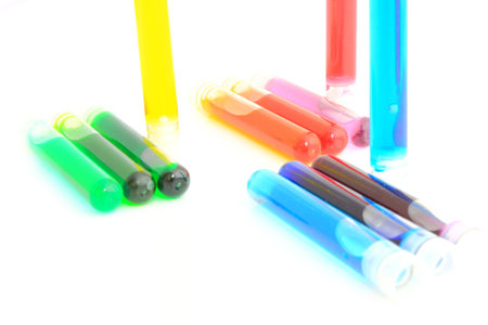 Test tubesの写真素材