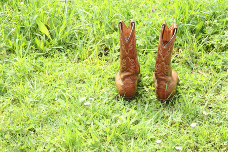 Cowboy bootの写真素材