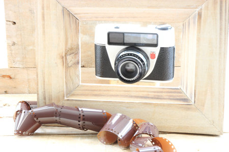 Retro cameraの写真素材
