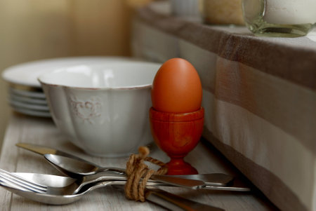 Egg in the kitchen
