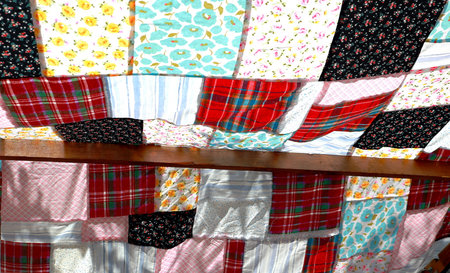 Patchwork awning