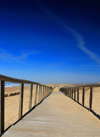 Hossegor beach-Franceの写真素材