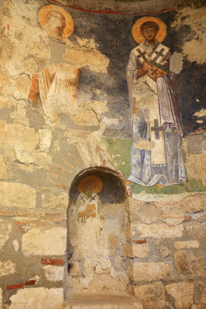 Saint Nicholas church-Lycia coast-Turkeyのeditorial素材