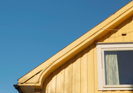 yellow roof-lofoten