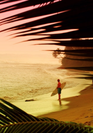 Waiting for the right waveの素材