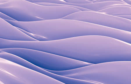 Abstract geometric crystal background, iridescent texture, faceted gem, wave, liquid. 3d render.