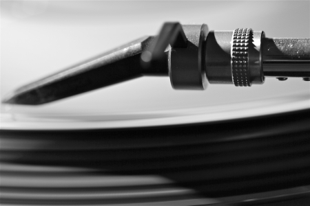 this is a part or a detail of a turntable