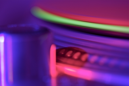 this is a part or a detail of a turntableの写真素材