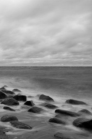 the east coast of germany in the octoberの写真素材