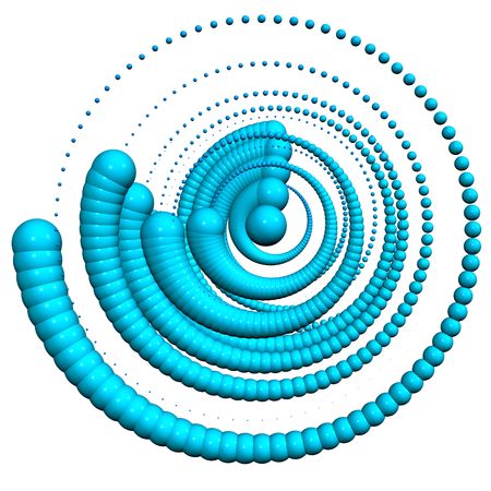 absract spheres background