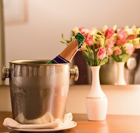 champagne coolerの写真素材