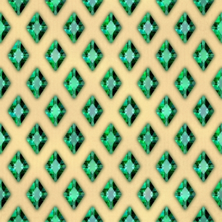 Emeralds. Seamless background. の写真素材