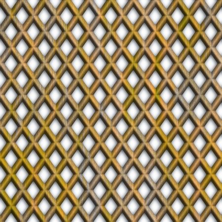 Rusty fence  Seamless background の写真素材