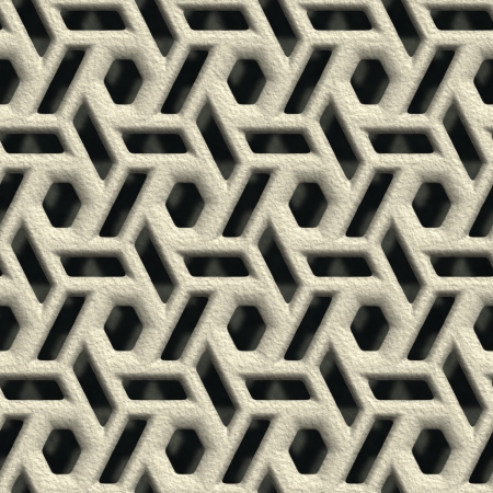 Concrete vent. Seamless pattern. の写真素材