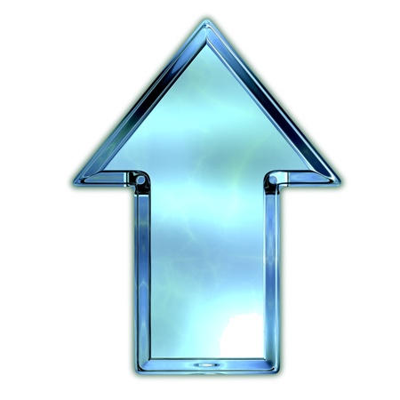 Glass arrow.