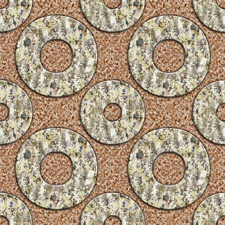 Grunge metal pattern. Seamless background. の写真素材