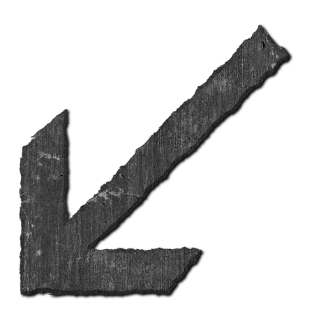 Arrow. Stone pattern. の写真素材