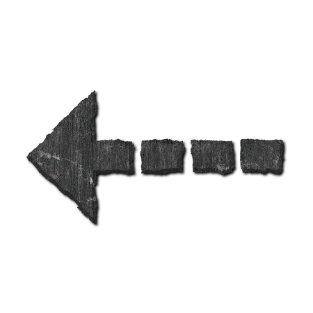 Arrow. Stone pattern. の写真素材