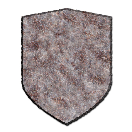 Rusty shield.の写真素材