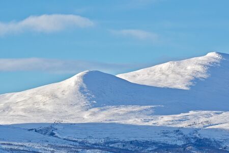 Winter landscape in Norway