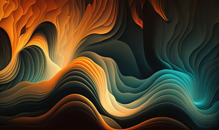 Abstract Colorfull Design Background. Generative AIの素材