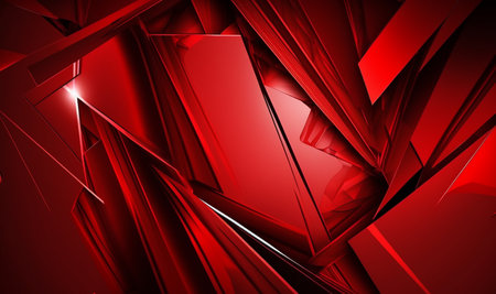 wavy red abstract background. generative AIの素材