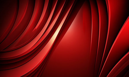 wavy red abstract background. generative AIの素材