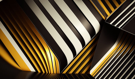 Minimalist abstract art with bold lines and muted colors, generative aiの素材