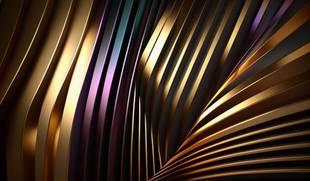 Minimalist abstract art with bold lines and muted colors, generative aiの素材