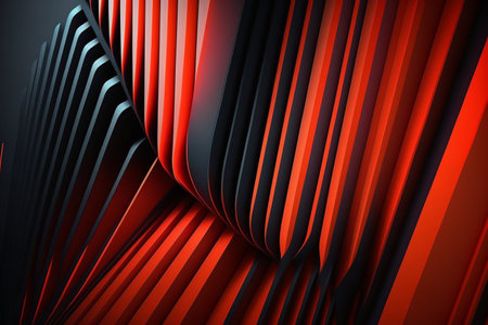 Minimalist abstract art with bold lines and muted colors, generative aiの素材