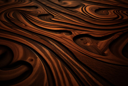 Wood texture, Wood background with copy space, Generative AIの素材