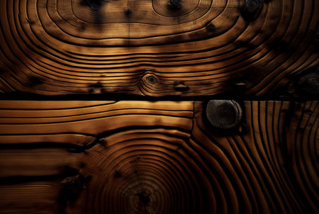 Wood texture, Wood background with copy space, Generative AIの素材
