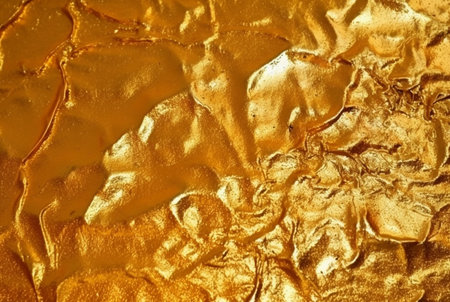 shiny gold wall background texture. generative aiの素材